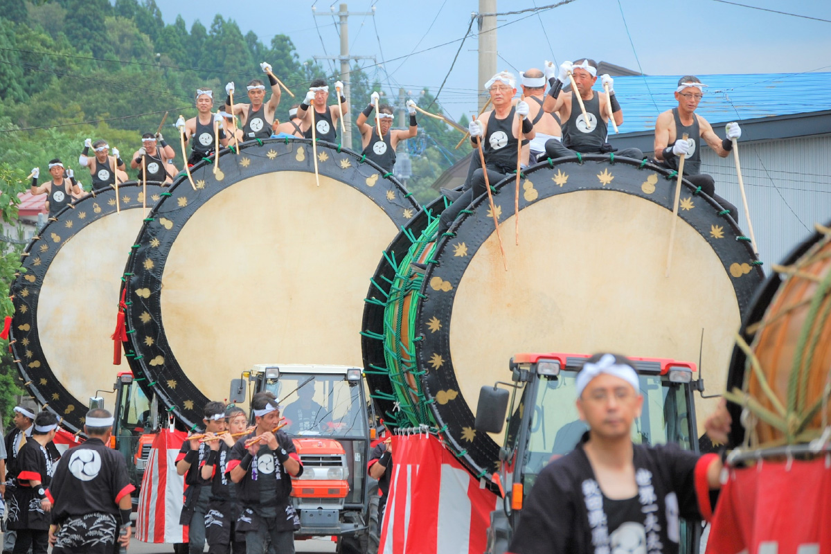 綴子神社例大祭